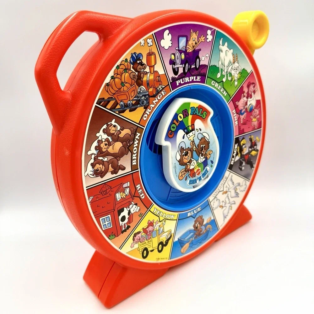 Vintage 1992 Mattel See 'N Say Color Pals Talking Educational Toy WORKS - Picture 2 of 5